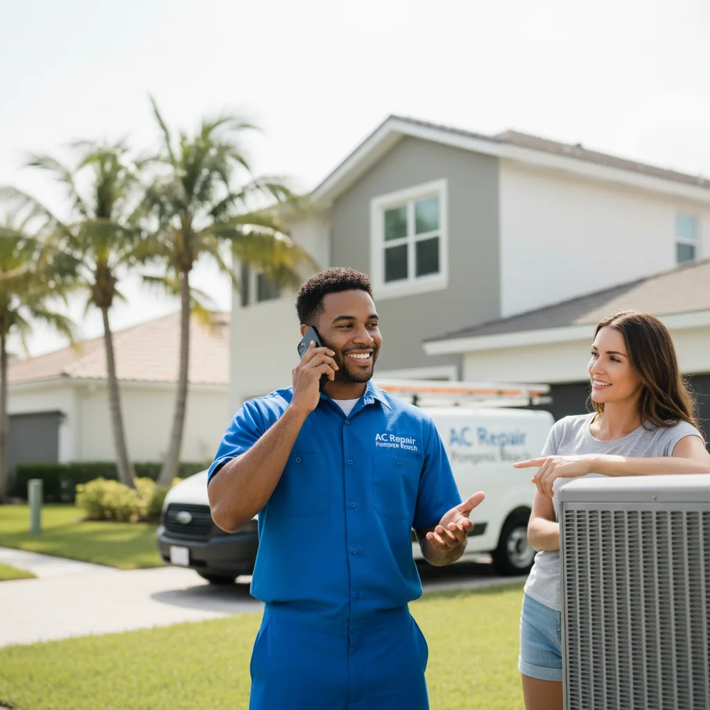 AC Repair Pompano Beach customer support in Seale